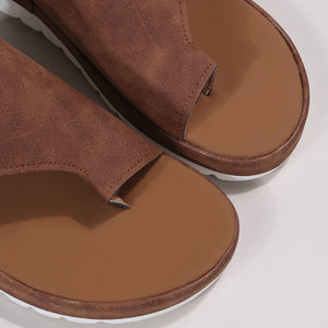 Celia Extra Wide EE+ Leather Sandals (CELIA) by EasyFit